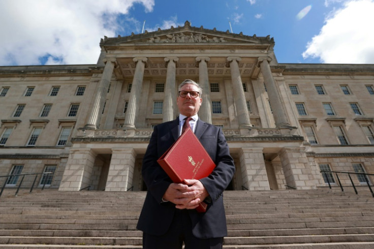 Starmer says he is hoping to bring stability to Northern Ireland's institutions after years of disruption