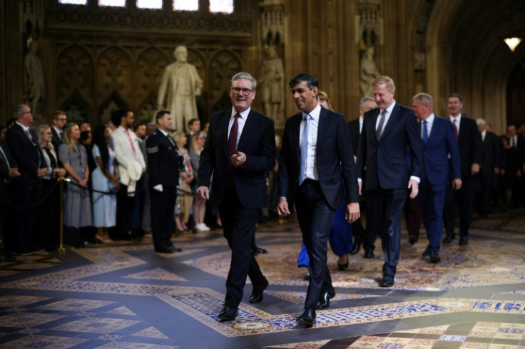 The King's Speech is Labour's first in 15 years and the first under Prime Minister Keir Starmer, left
