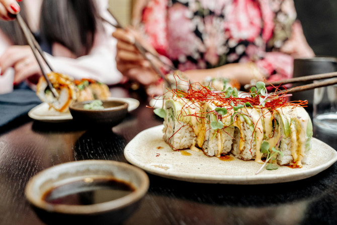 Japanese sushi