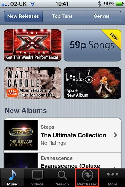 iTunes in the Cloud