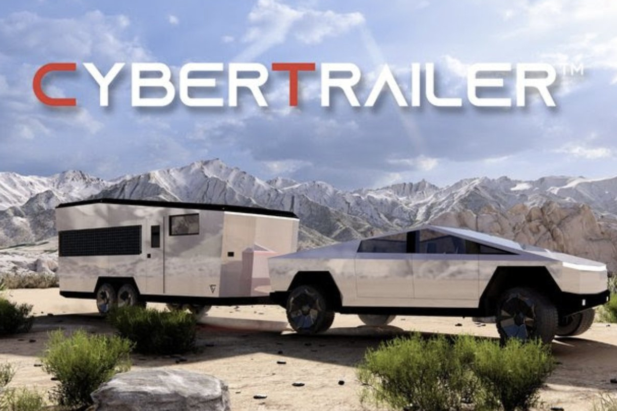 Elevate Your Road Trip With This 5K Luxury Mobile Home Designed To Hook Up To Your Cybertruck