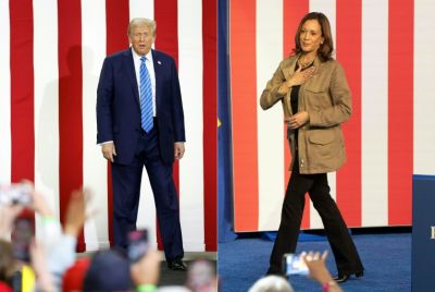 Americans will have a historic choice on November 5: either electing Kamala Harris as the nation's first woman president, or making Donald Trump the first convicted felon to reach the White House