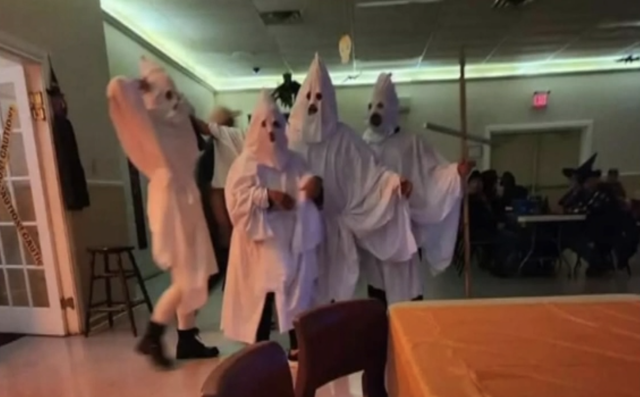 Outrage After Guests Dressed as KKK Members Seen Partying At Canadian Firefighter Halloween Dance