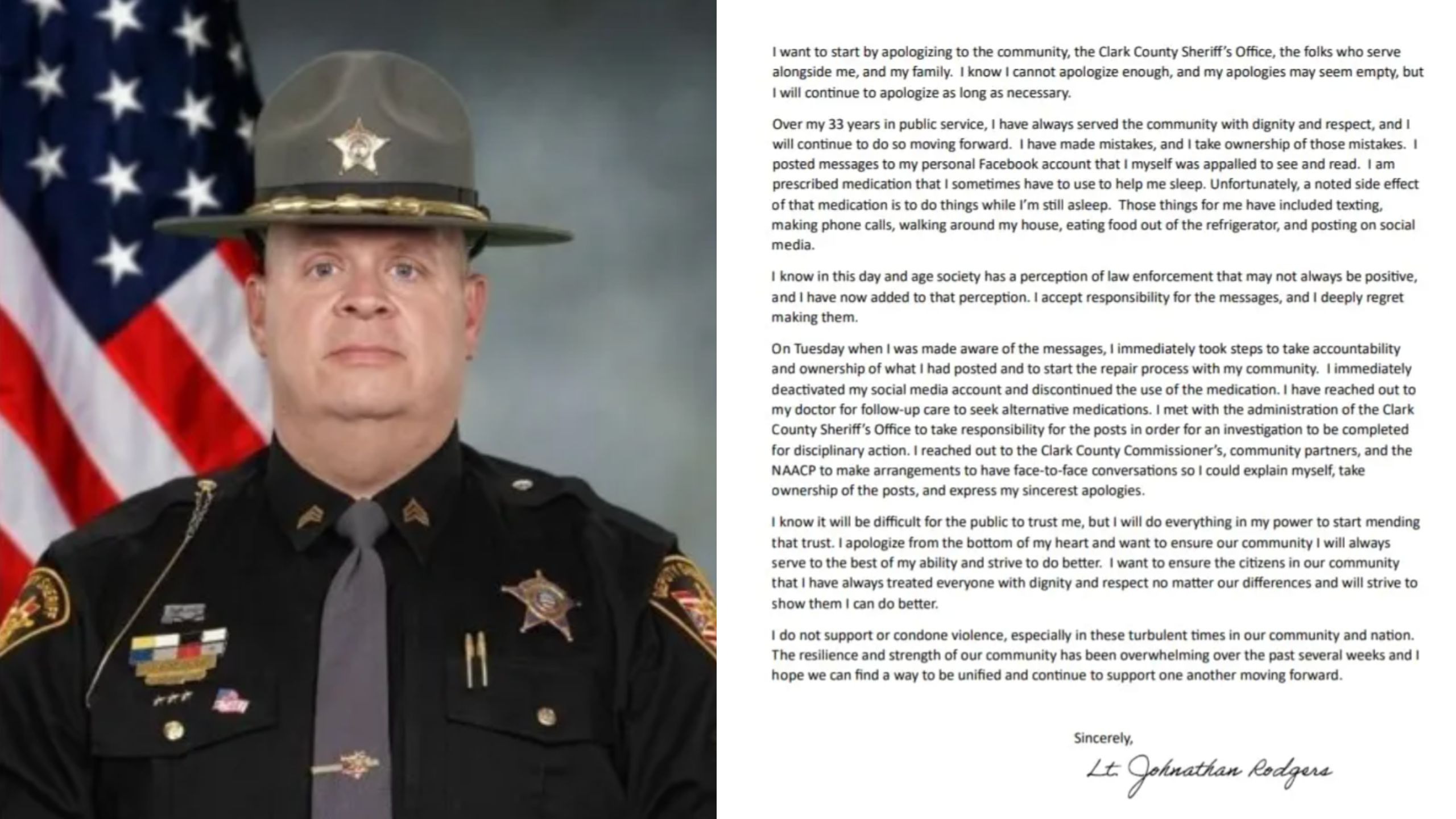 ‘If You Voted Democrat, I Will Not Protect You’: Ohio Lieutenant Sparks Outrage With Facebook Post