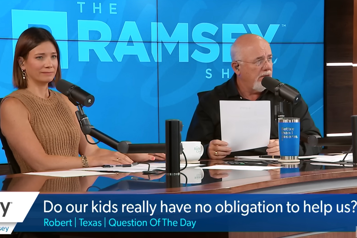 Should Adult Children Be Financially Responsible For Their Parents? Here’s Why Dave Ramsey Says ‘No’