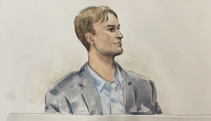 Court sketch of Andre Rebelo
