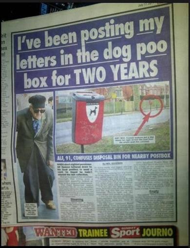 Ive Been Posting My Letters in the Dog Poo Box for Two Years