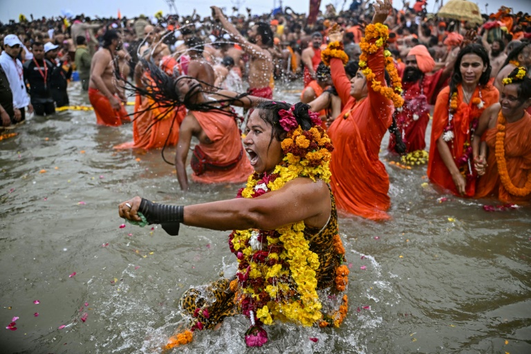 Nearly 15M Hindus Take a Dip in Freezing Water To Celebrate Festival That Happens Every 12 Years