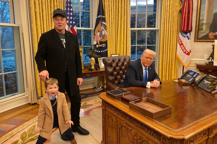 Elon Musk, Donald Trump, X Æ A-Xii