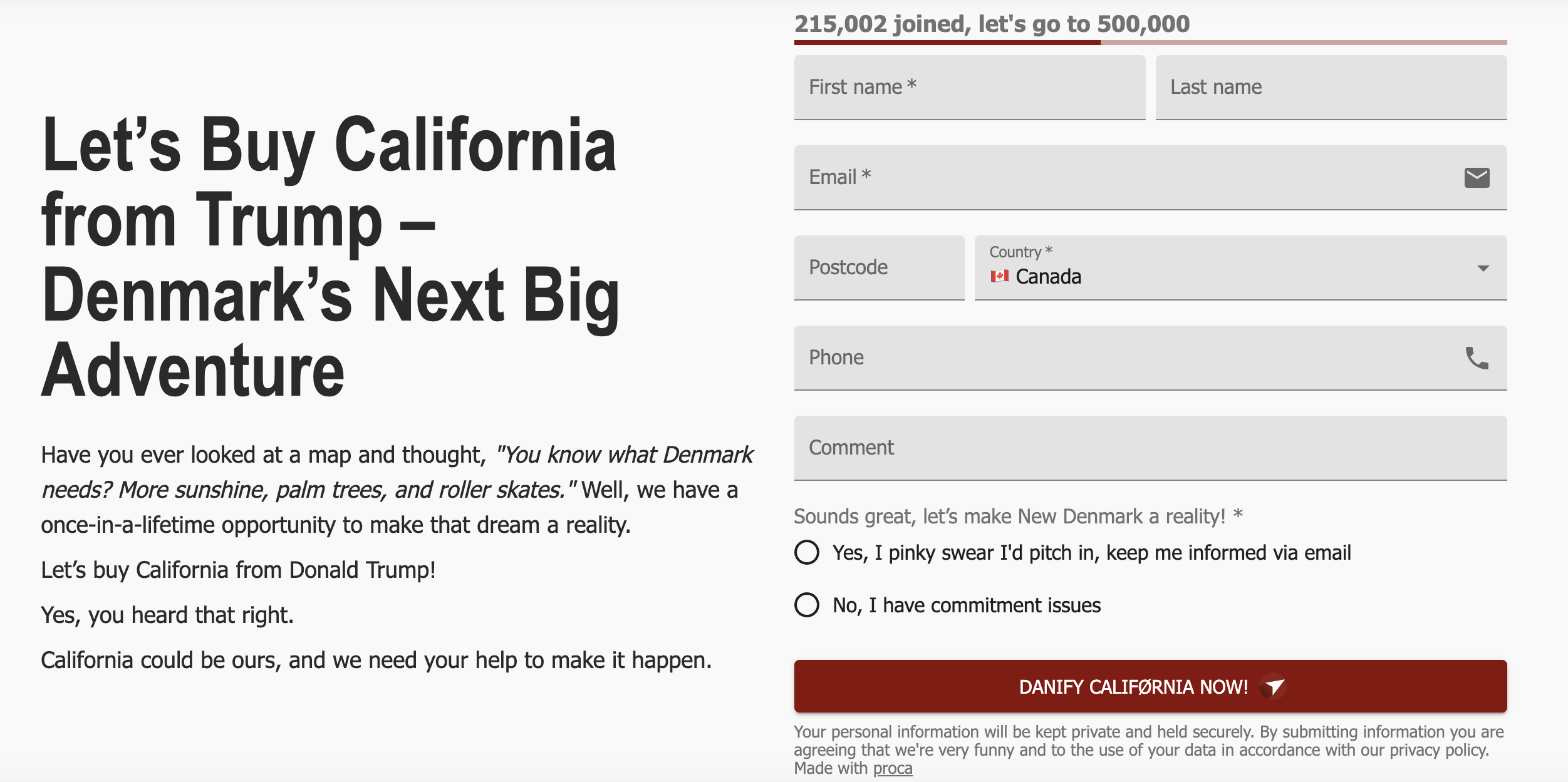 ‘Danify California Now!’: Over 200K Danes Sign Petition That ‘Gives Donors Unlimited Avocados’