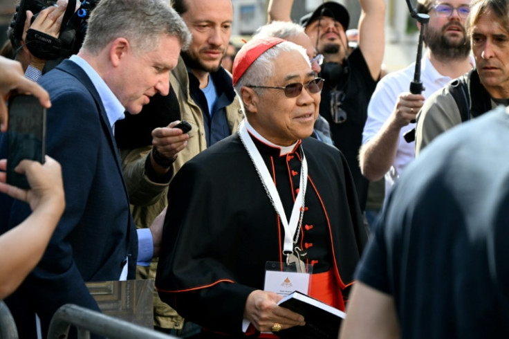 Cardinal William Goh Seng Chye, archbishop of Singapore, said no-one can tell how long the closed-door election of a new pope would take