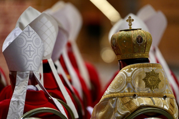 Cardinals are meeting in Rome ahead of next week's conclave to choose a new pope