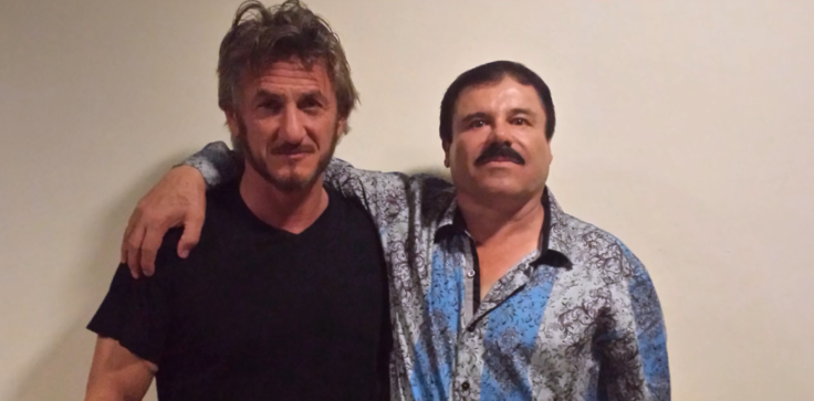 Sean Penn with drug lord Joaquin"El Chapo" Guzmán