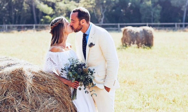 James Middleton and his wife Alizée Thevenet