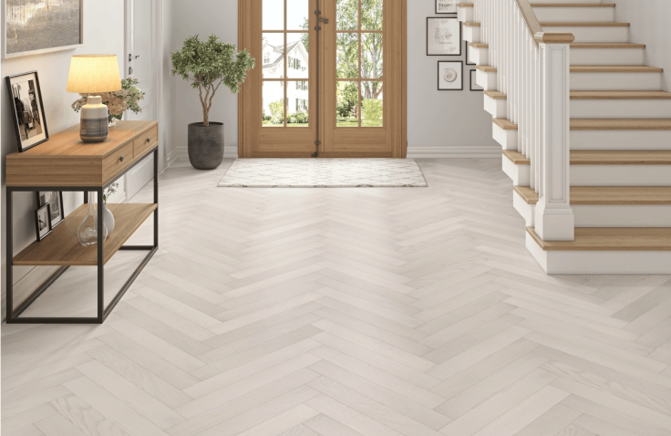 Herringbone parquet