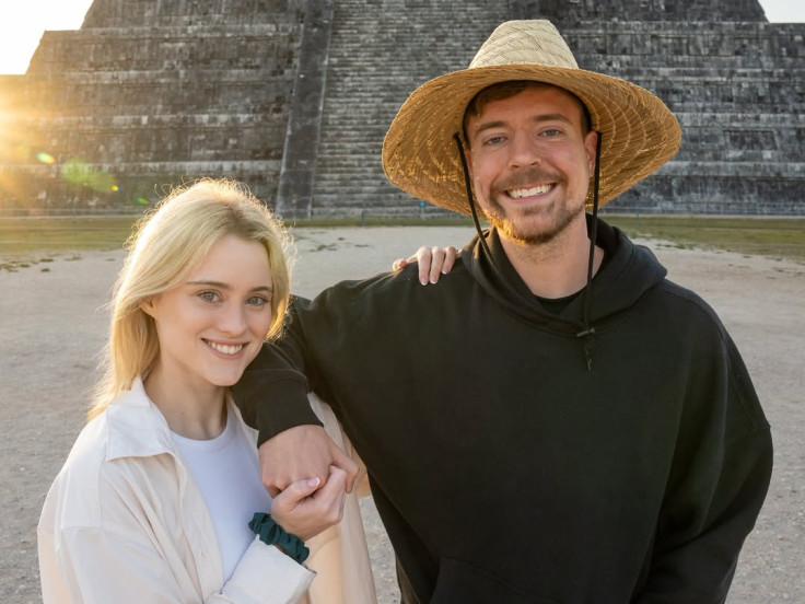 MrBeast announced his engagement to South African influencer Thea Booysen