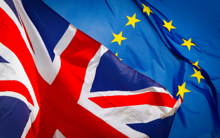 Uk and Eu flag