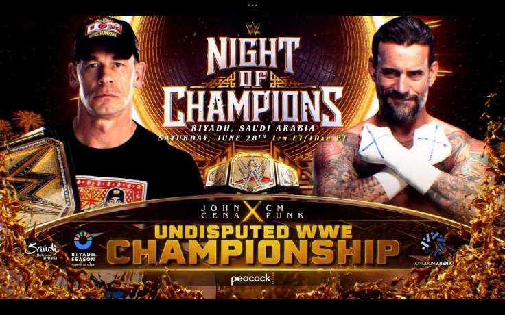 Cena vs Punk at the Night of Champions 2025
