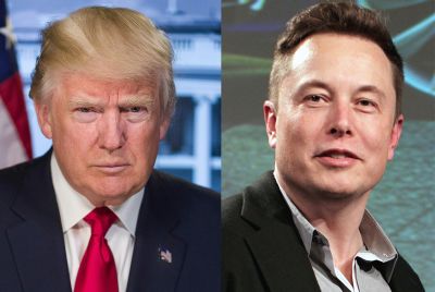 Donald Trump and Elon Musk