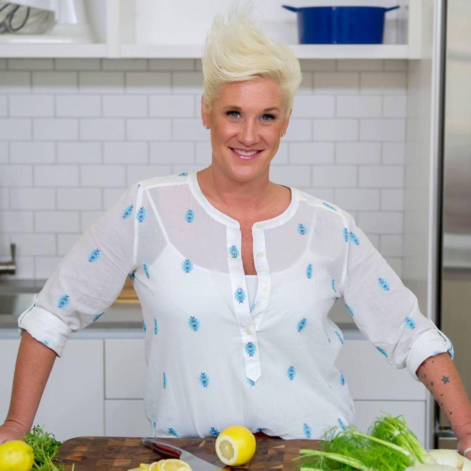 anne burrell glp 1 Burrell, TV chef who coached the 'Worst Cooks in America,' dies at 55 Quick Facts About Chef Anne