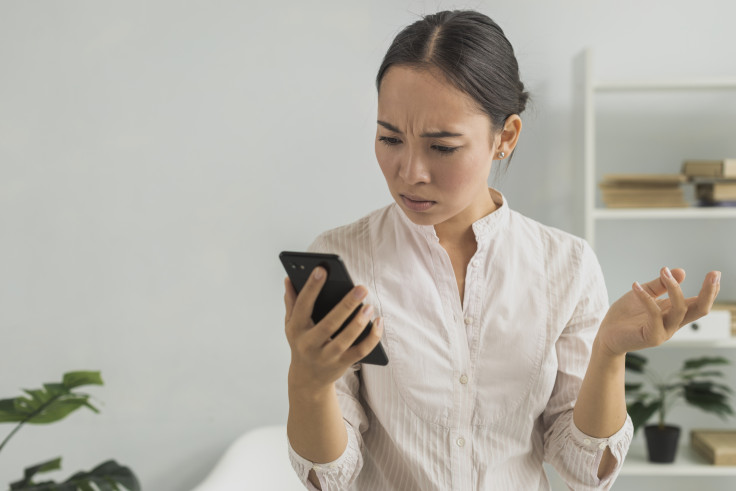 stressed woman