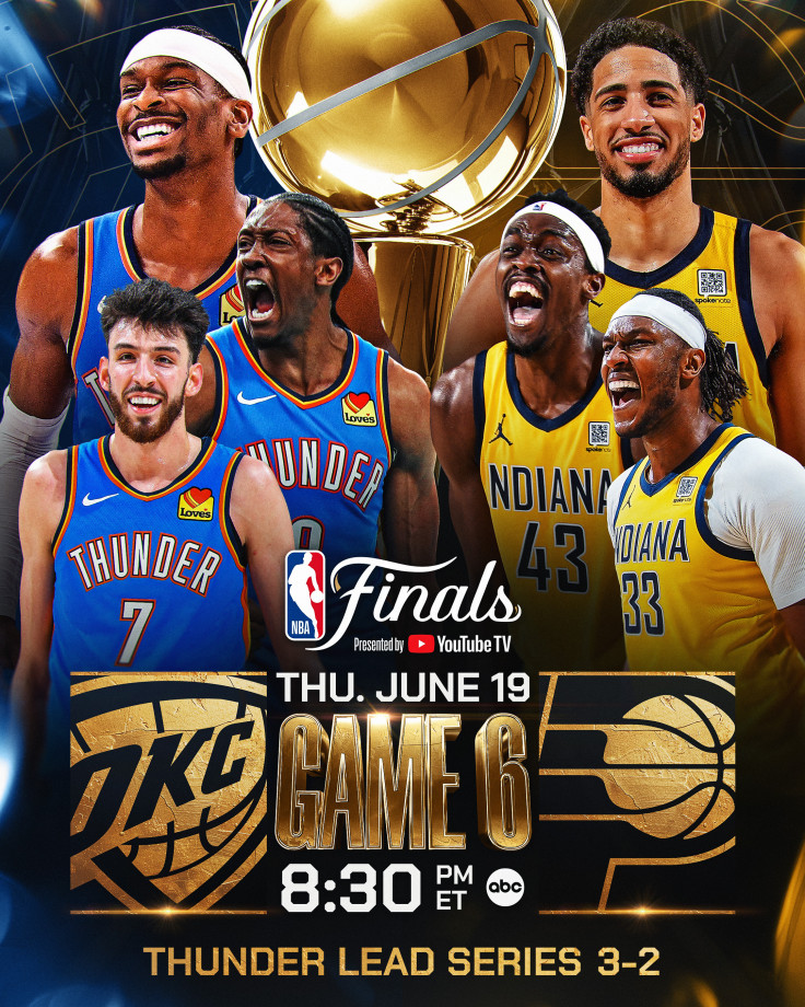 NBA Finals Game 6 Poster