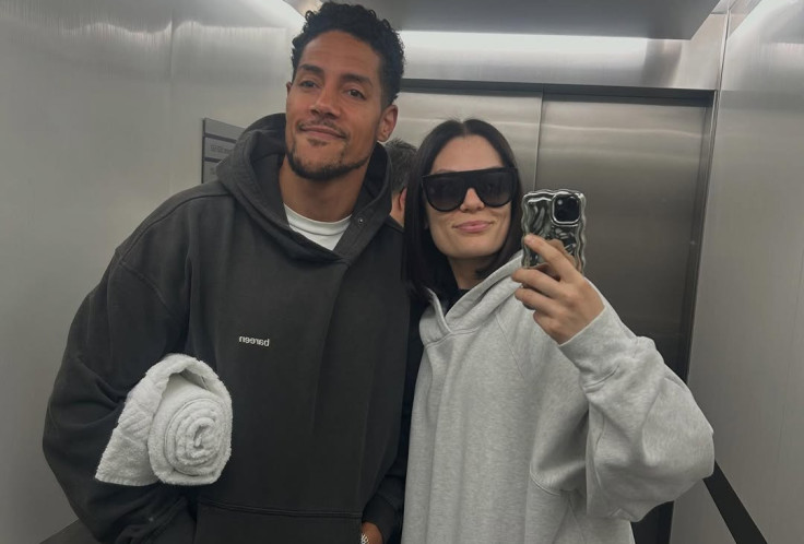 Jessie J with her partner Chanan Colman