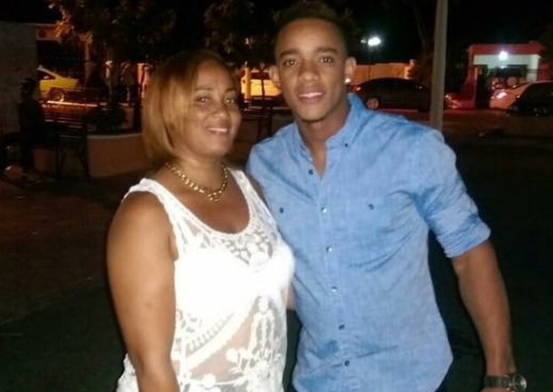 Ketel Marte and his mum