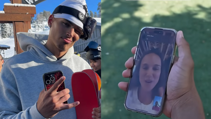 Natalie Portman on Facetime Call with Marlon LuGa
