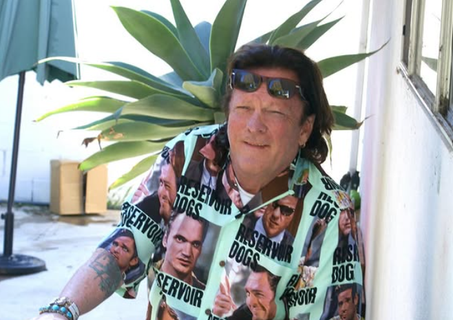 Michael Madsen, actor and poet, in his final years