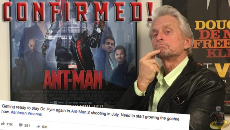 Michael Douglas Says 'I Had to Stop'