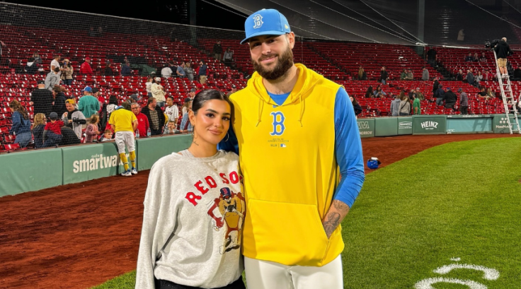 Lucas Giolito with girlfriend Madalana