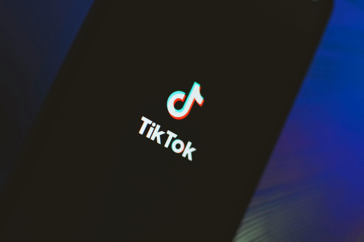 TikTok App Logo Displayed on Smartphone Screen in Dark Mode