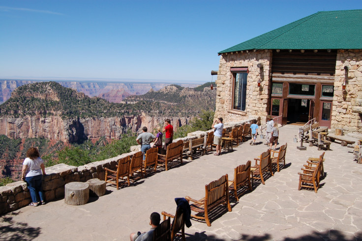 The Grand Canyon Lodge Destroyed by Fast-Moving Wildfires