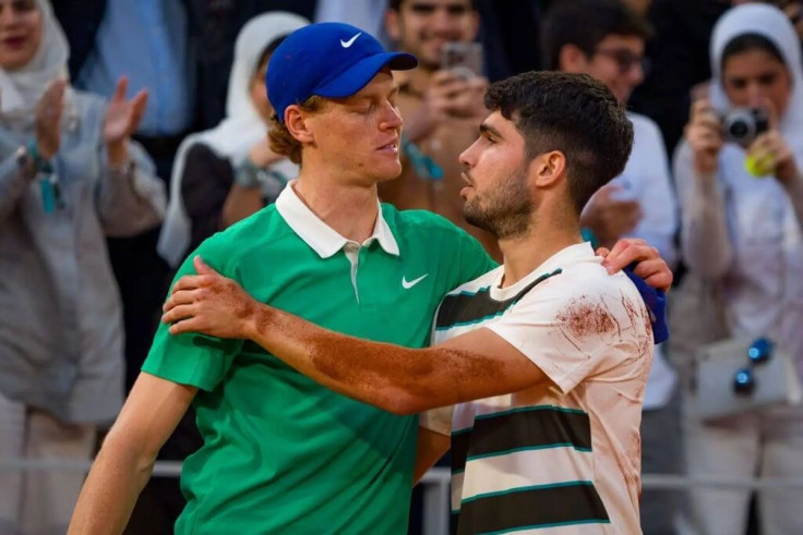 Jannik Sinner and Carlos Alcaraz