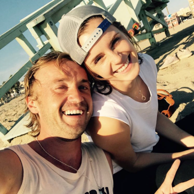 Emma Watson with Tom Felton