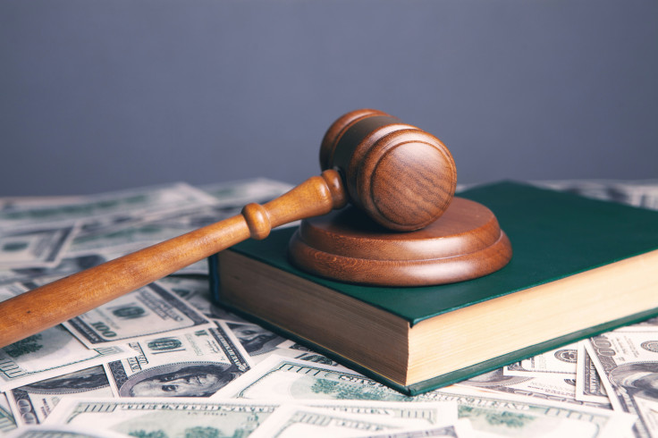Brown wooden gavel