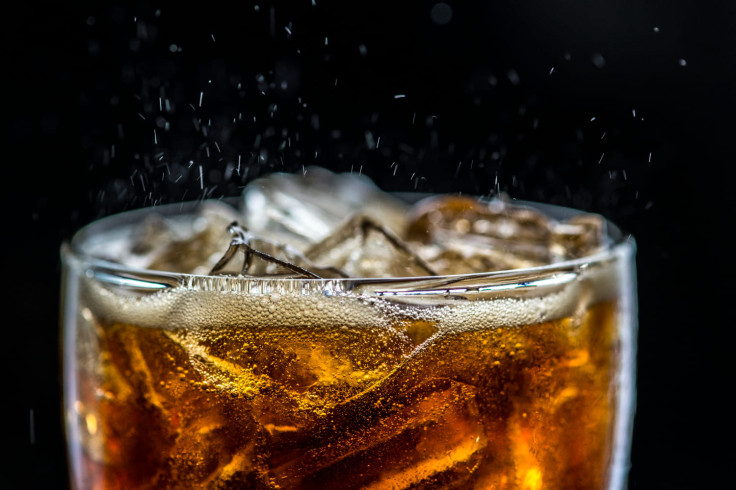 Pepsi with Ice Cubes