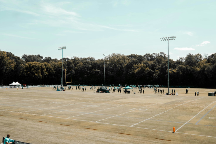 Training camp full of people