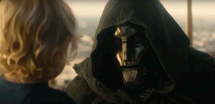 Doctor Doom appears in Fantastic Four First Steps
