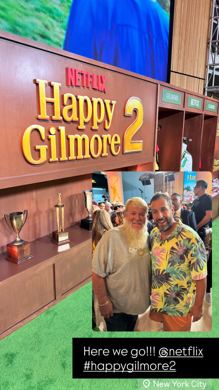John Daly and Adam Sandler
