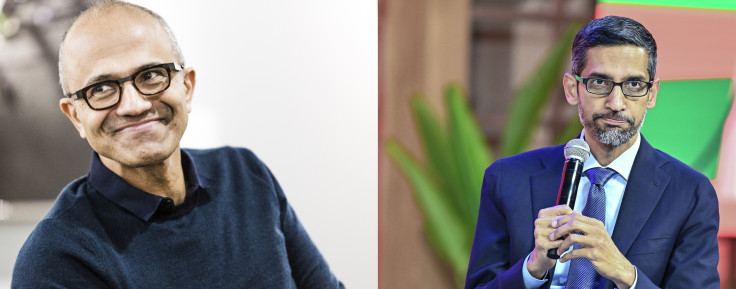 Satya Nadella & Sundar Pichai