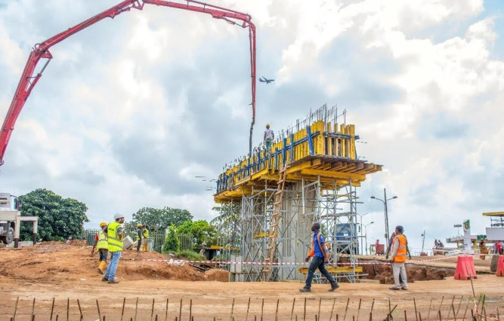 Construction in Lagos, Nigeria