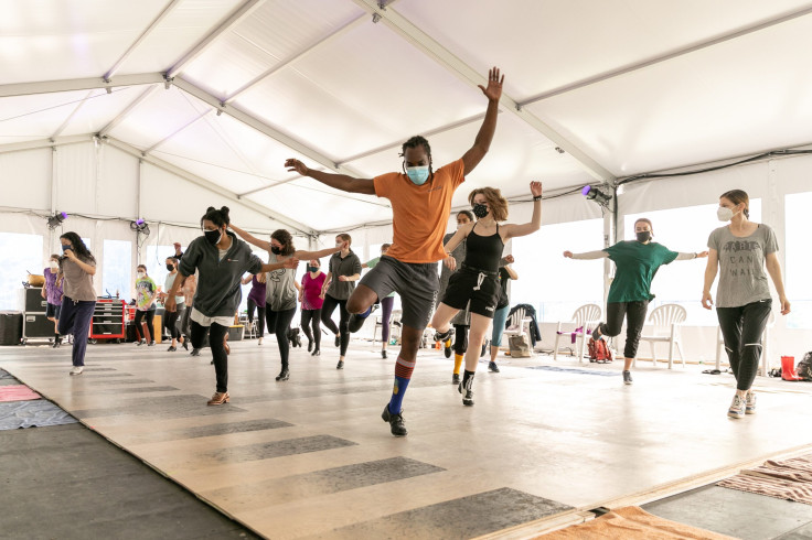 Jacob's Pillow dance practice