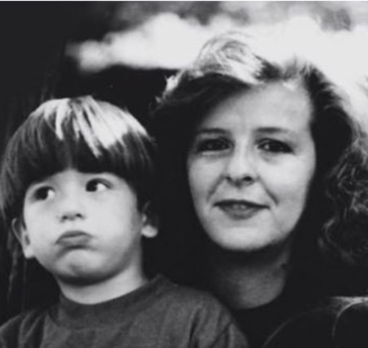 Miguel Uribe Turbay with His Mother, Diana Turbay