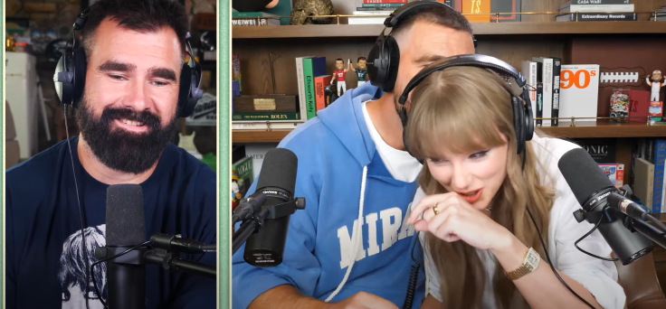 Taylor Swift gets emotional during New Heights latest episode