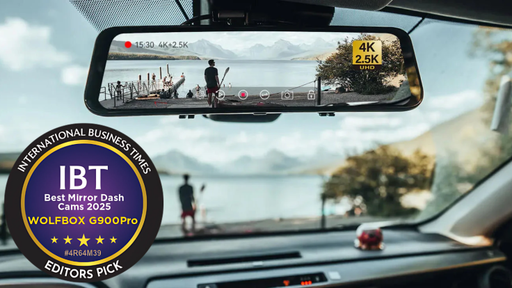The Wolfbox G900Pro Mirror Dash Cam with STARVIS 2 IMX678