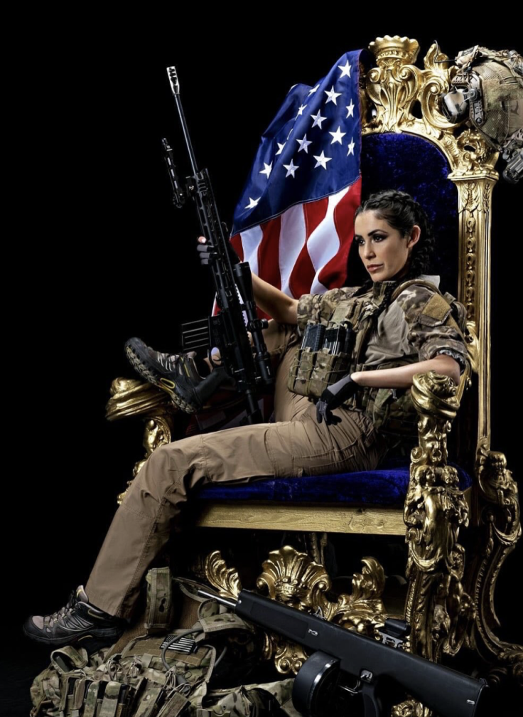 In Commanding Military Portrait