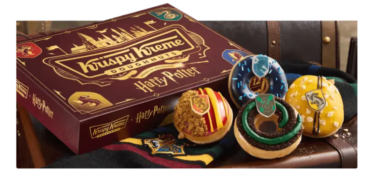 Harry Potter inspired Krispy Kreme doughnuts