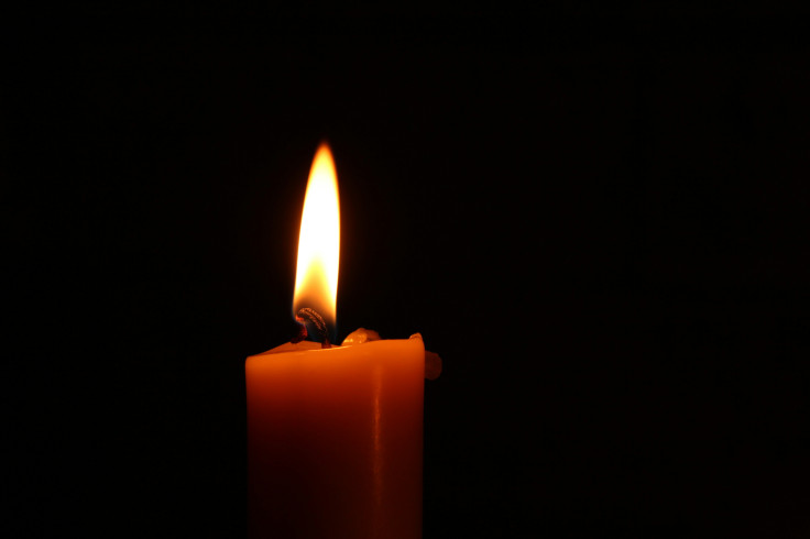 Close-up of a lighted candle